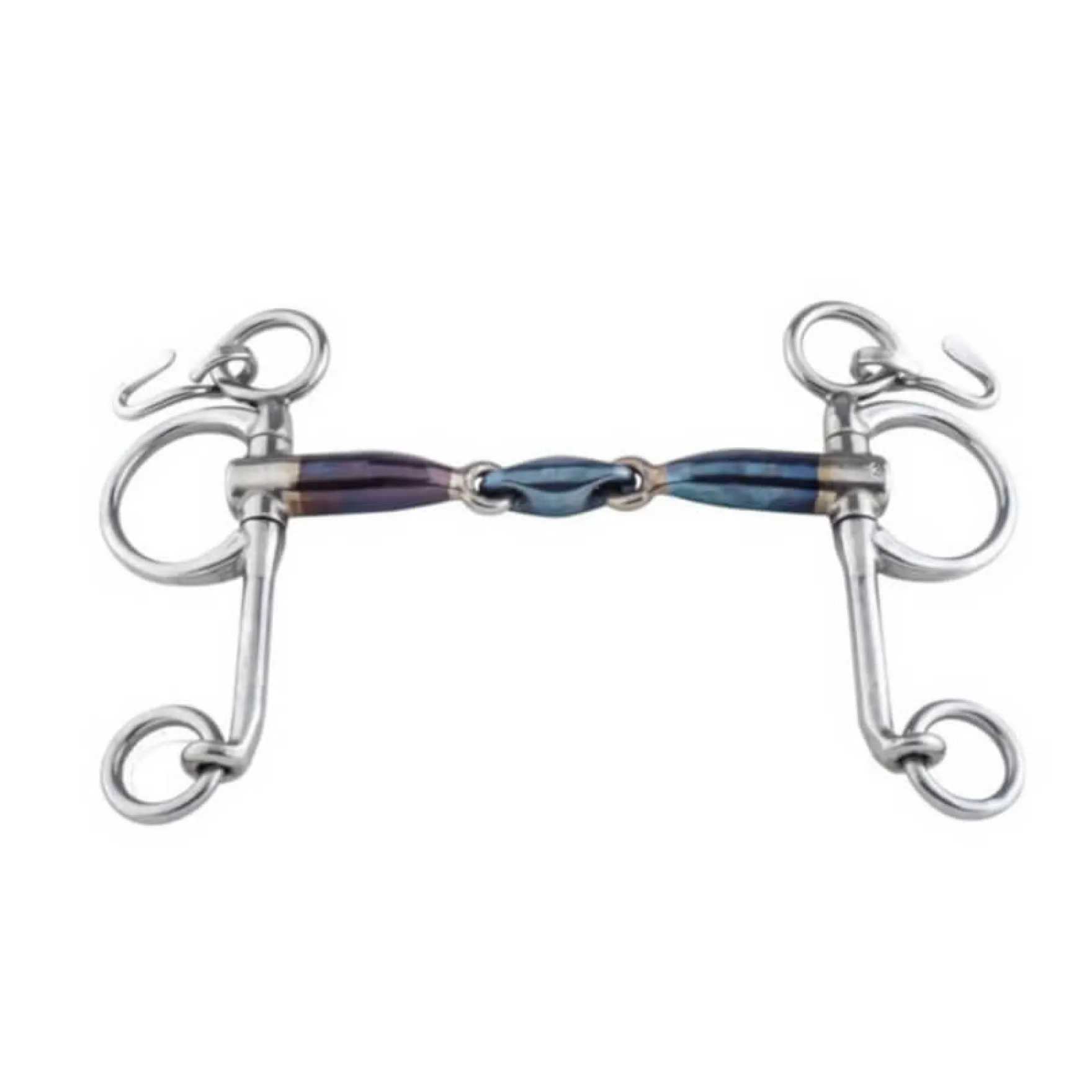 Pelham, doppelt gebrochen, Sweet Iron, 16 mm