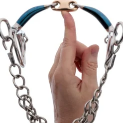 Pelham Ergonomic, doppelt gebrochen Lock Up, 14 mm, 7,5 cm Anzüge
