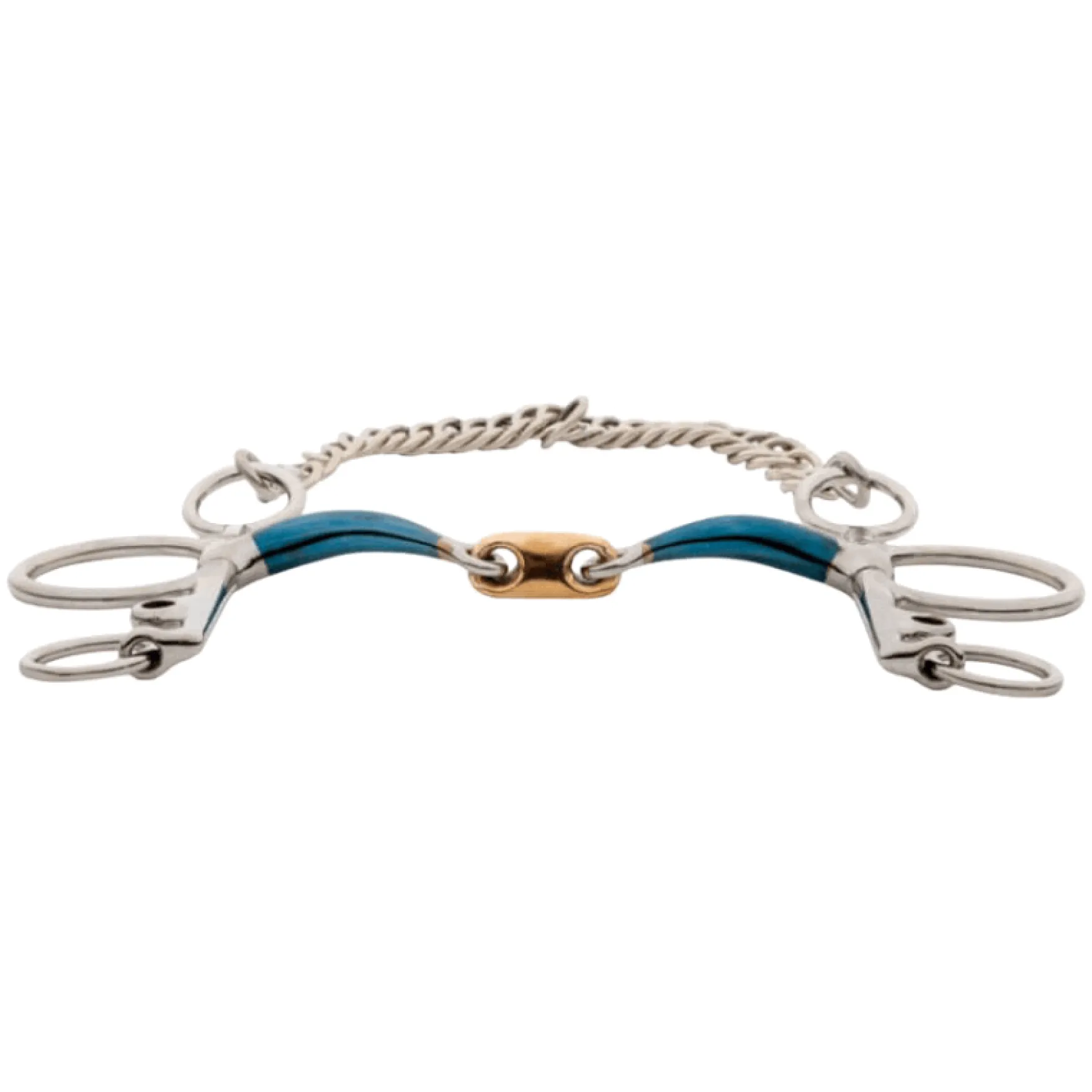 Pelham Ergonomic, doppelt gebrochen Lock Up, 14 mm, 7,5 cm Anzüge