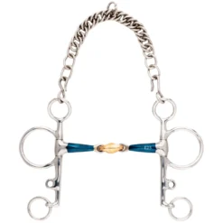 Pelham Ergonomic, doppelt gebrochen Lock Up, 14 mm, 7,5 cm Anzüge