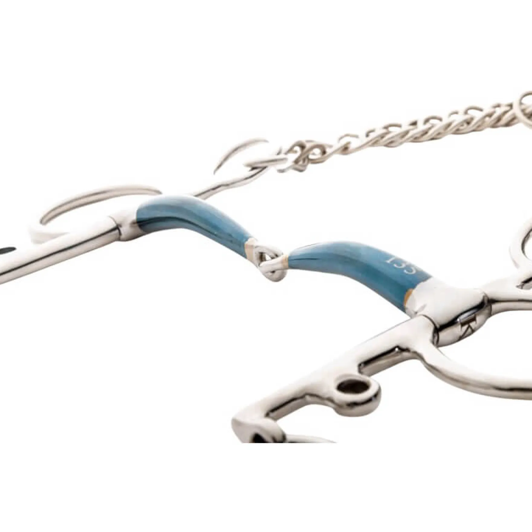 Pelham Ergonomic, einfach gebrochen, 7,5 cm Anzüge