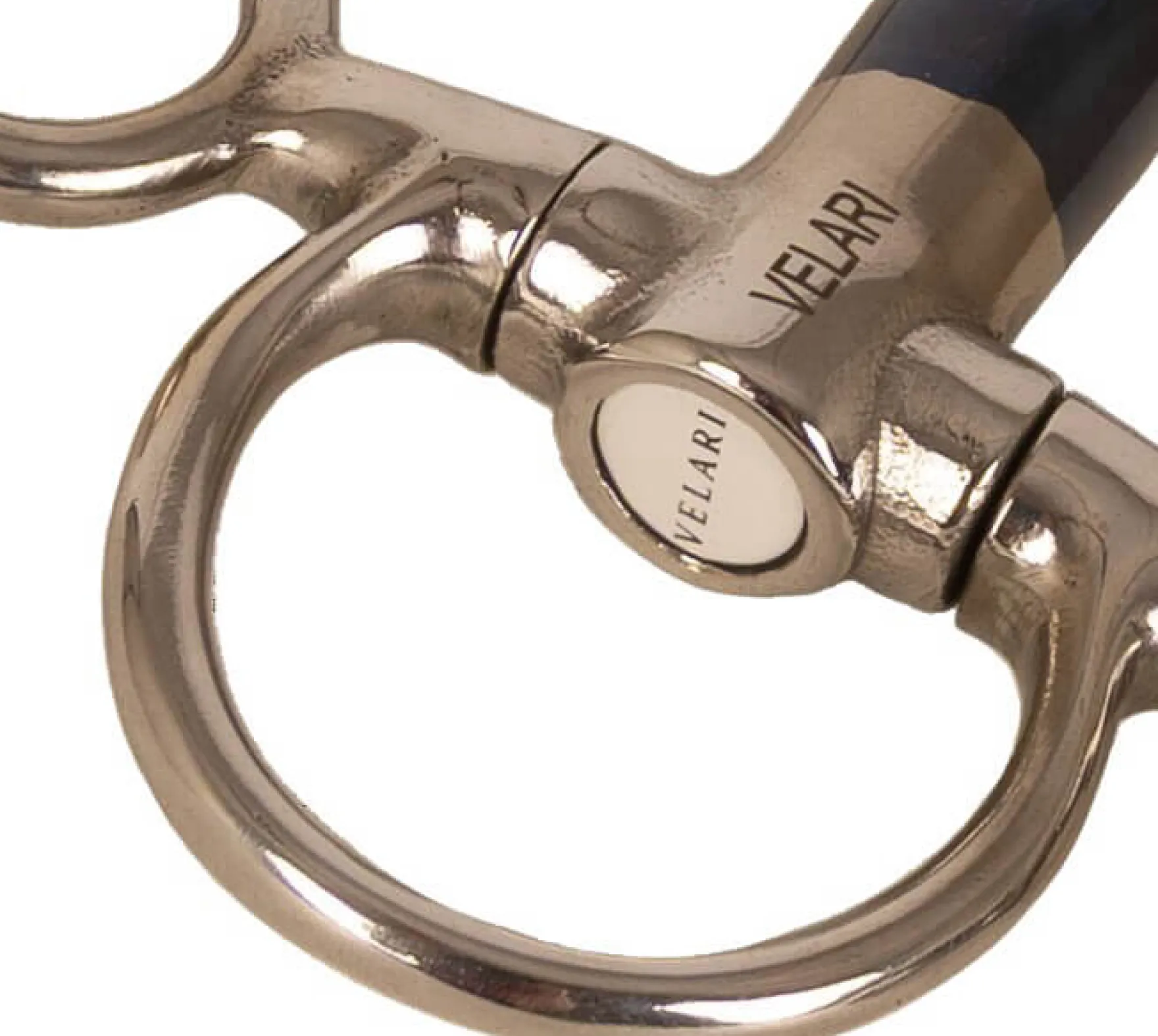 Pelham Sweet Iron, doppelt gebrochen, kurze Anzüge