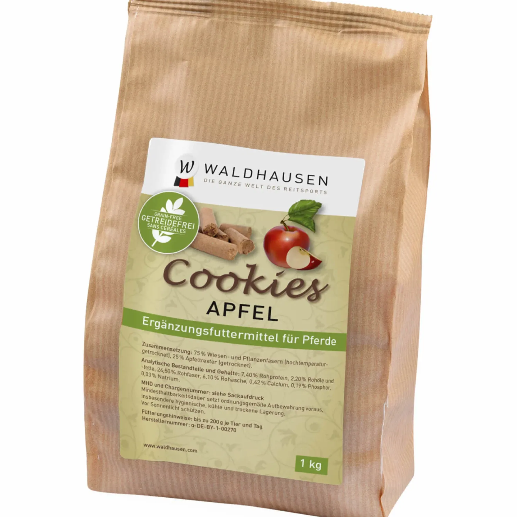 Pferdeleckerlis Cookies Getreidefrei, 1 kg