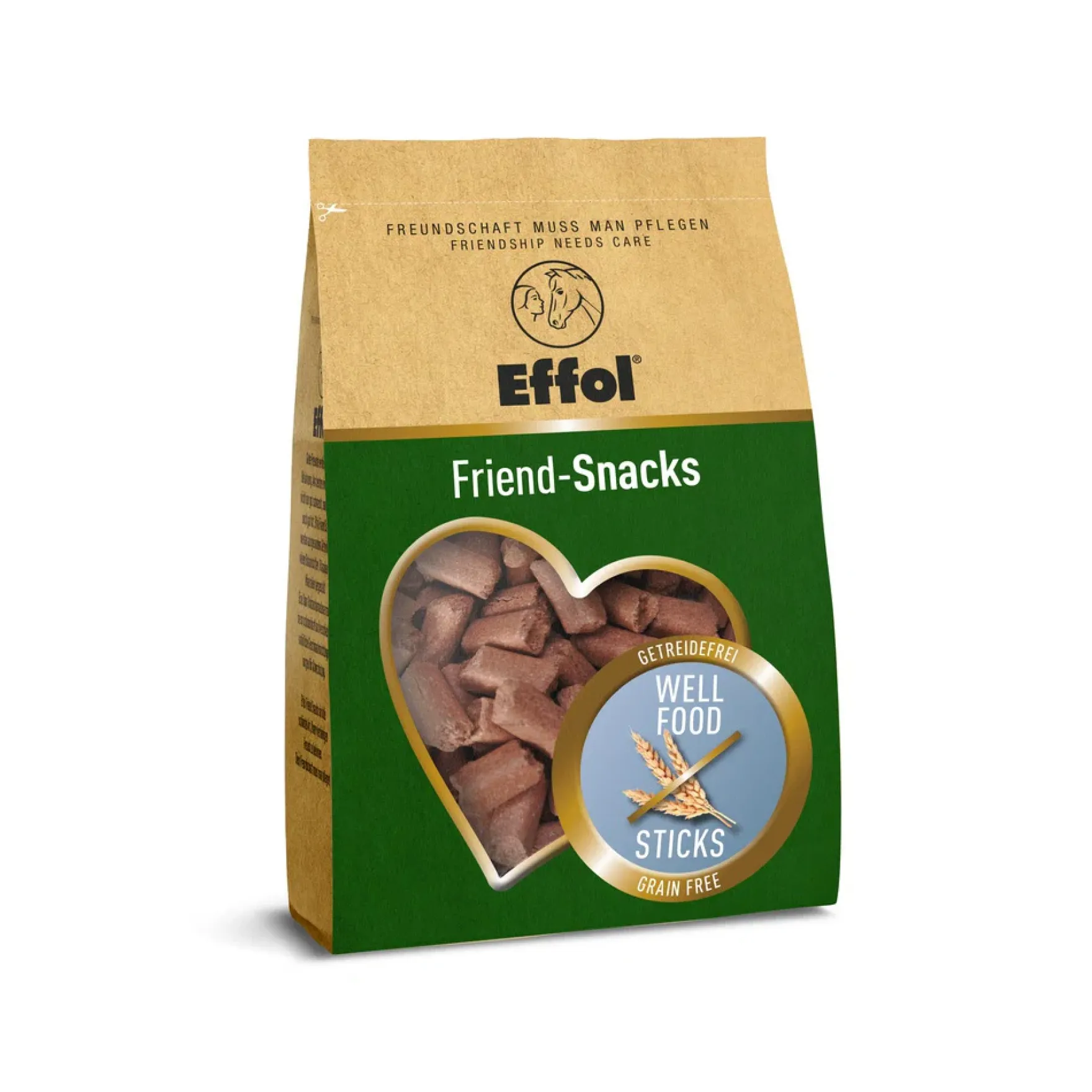 Pferdeleckerlis Friend-Snacks, Apfel-Mint, Getreidefrei 500gr