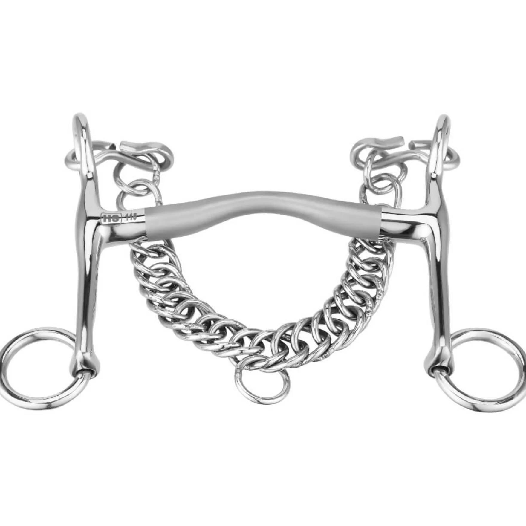 Pony Reitkandare, SATINOX, 5 cm Anzüge