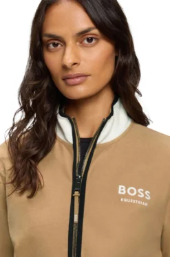 Pullover Damen Fedora Half Zip Felpa FS26