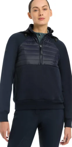Pullover Damen Harley Hybrid Hoodie HW24, Kapuzenpullover, Hoodie