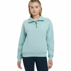 Pullover Damen Keira Quarter Neck FS25, Sweatshirt