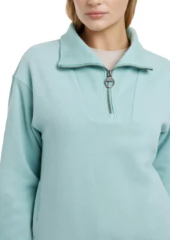 Pullover Damen Keira Quarter Neck FS25, Sweatshirt
