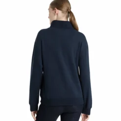 Pullover Damen Keira Quarter Neck, Sweatshirt