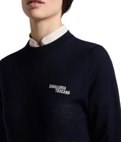 Pullover Damen Merino Wool Crew Neck FS26