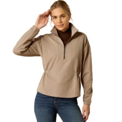 Pullover Damen Ryeland 1/2 Zip, Sweatshirt