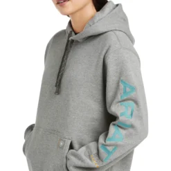 Pullover Damen Workman Graphic Hoodie, Kapuzenpullover