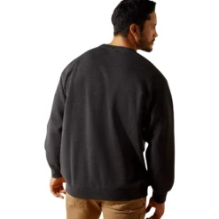 Pullover Herren Rebar Cotton Strong Standard Pocket, Sweatshirt