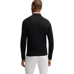 Pullover Herren Rouven Half Zip HW25, Strickpullover
