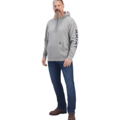 Pullover Herren Workman Graphic Hoodie, Kapuzenpullover