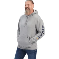 Pullover Herren Workman Graphic Hoodie, Kapuzenpullover