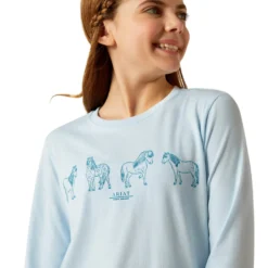 Pullover Kinder Pony Squad, Sweatshirt, langarm