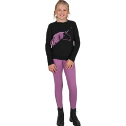 Pullover Mädchen Lize Junior HW25, Sweatshirt, mit Fransen