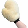 Putzhandschuh Lammfell, Pflegehandschuh