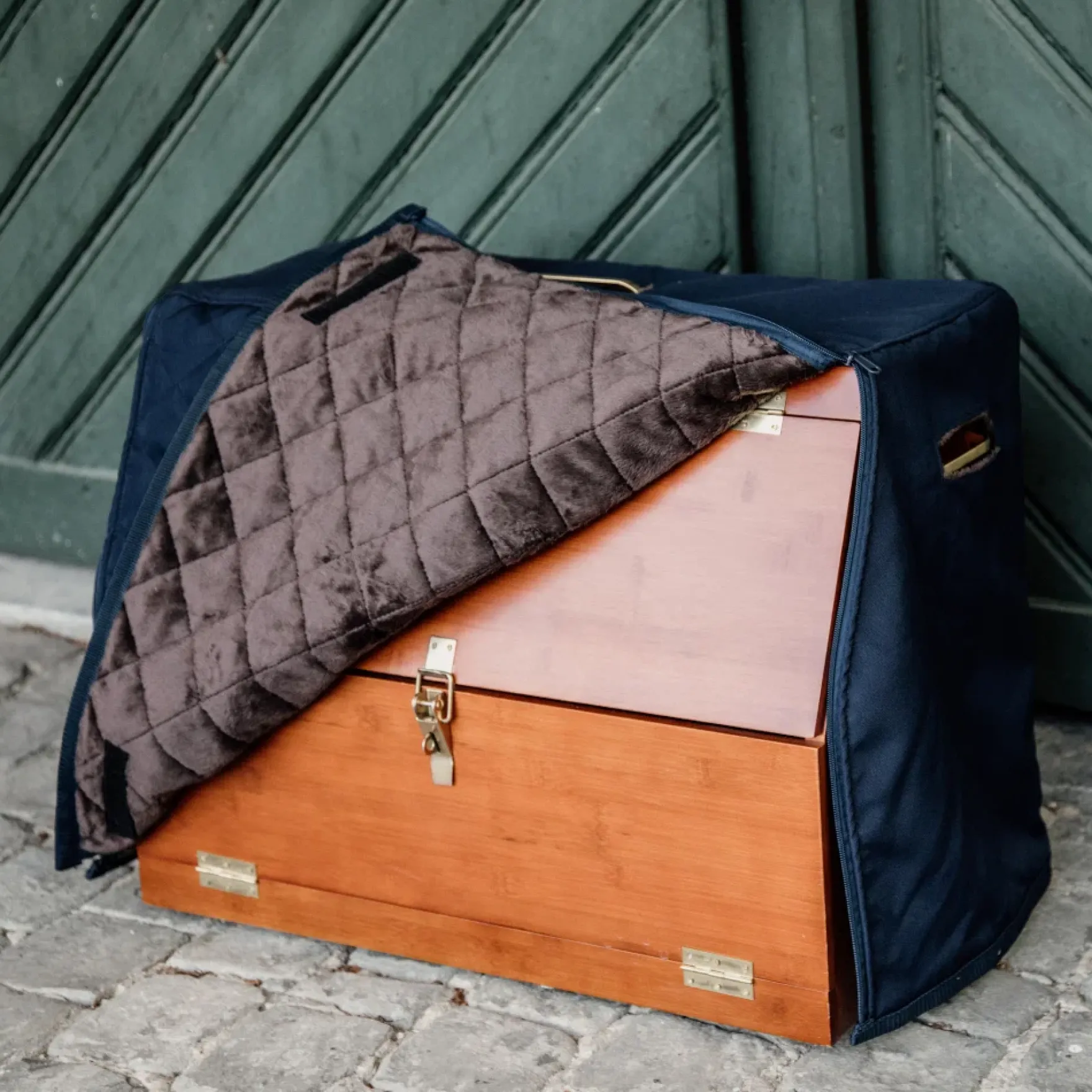 Putzkasten-Abdeckung Show Grooming Box Cover, Putzboxabdeckung, Putzkofferabdeckung