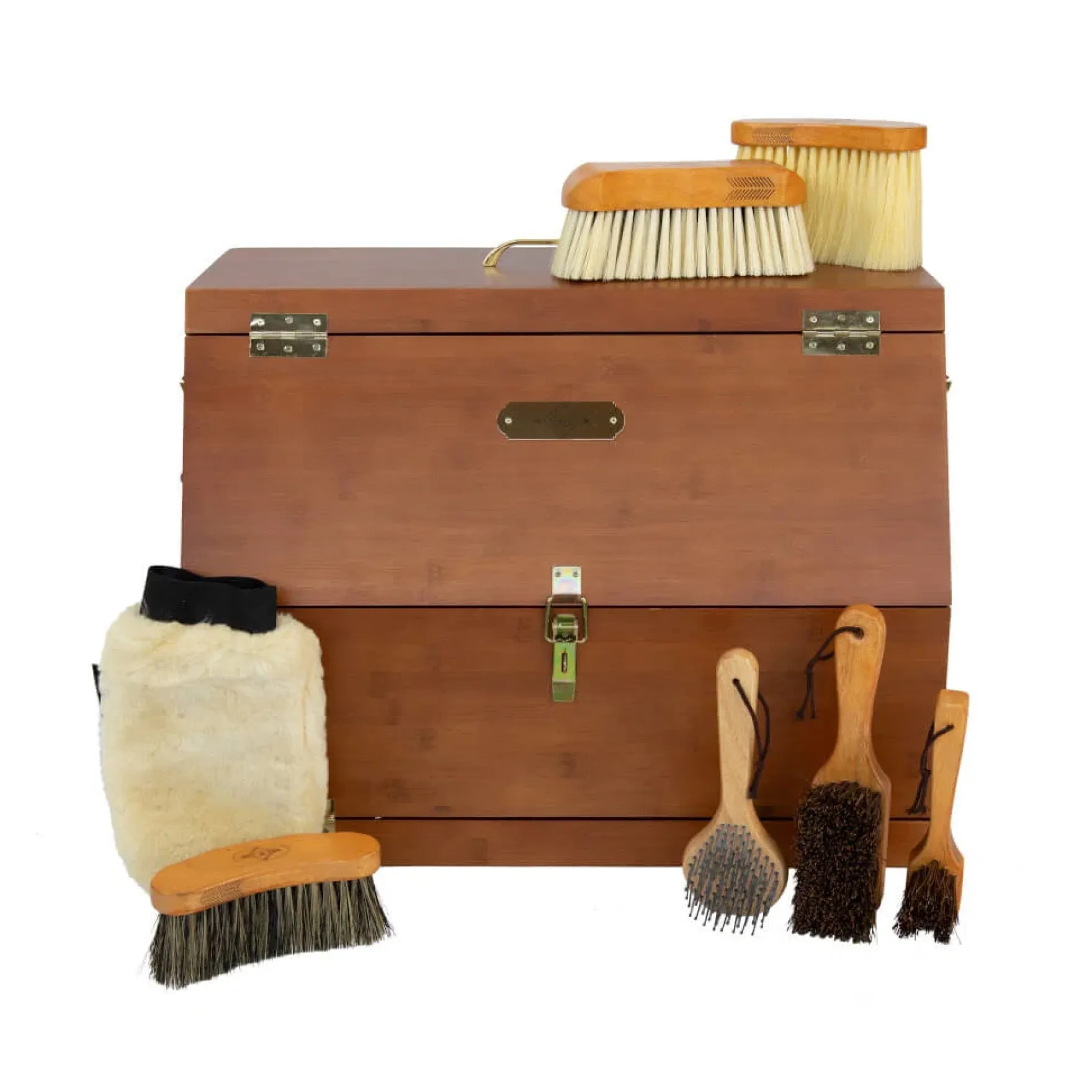 Putzkasten Show Grooming Box Set, Putzbox, Putzkoffer, mit Inhalt