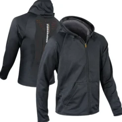 Rückenschutzjacke Herren, Rückenprotektor, Sweatjacke, Fleecejacke