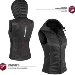Rückenschutzweste Damen Thermo Snow, Rückenprotektor