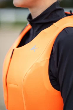 Rückenschutzweste Unisex Ballistic High Visibility Flex Fit, Rückenprotektor, Level 2