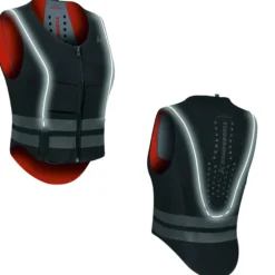 Rückenschutzweste Unisex Ballistic High Visibility Flex Fit, Rückenprotektor, Level 2