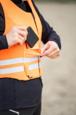 Rückenschutzweste Unisex Ballistic High Visibility Flex Fit, Rückenprotektor, Level 2