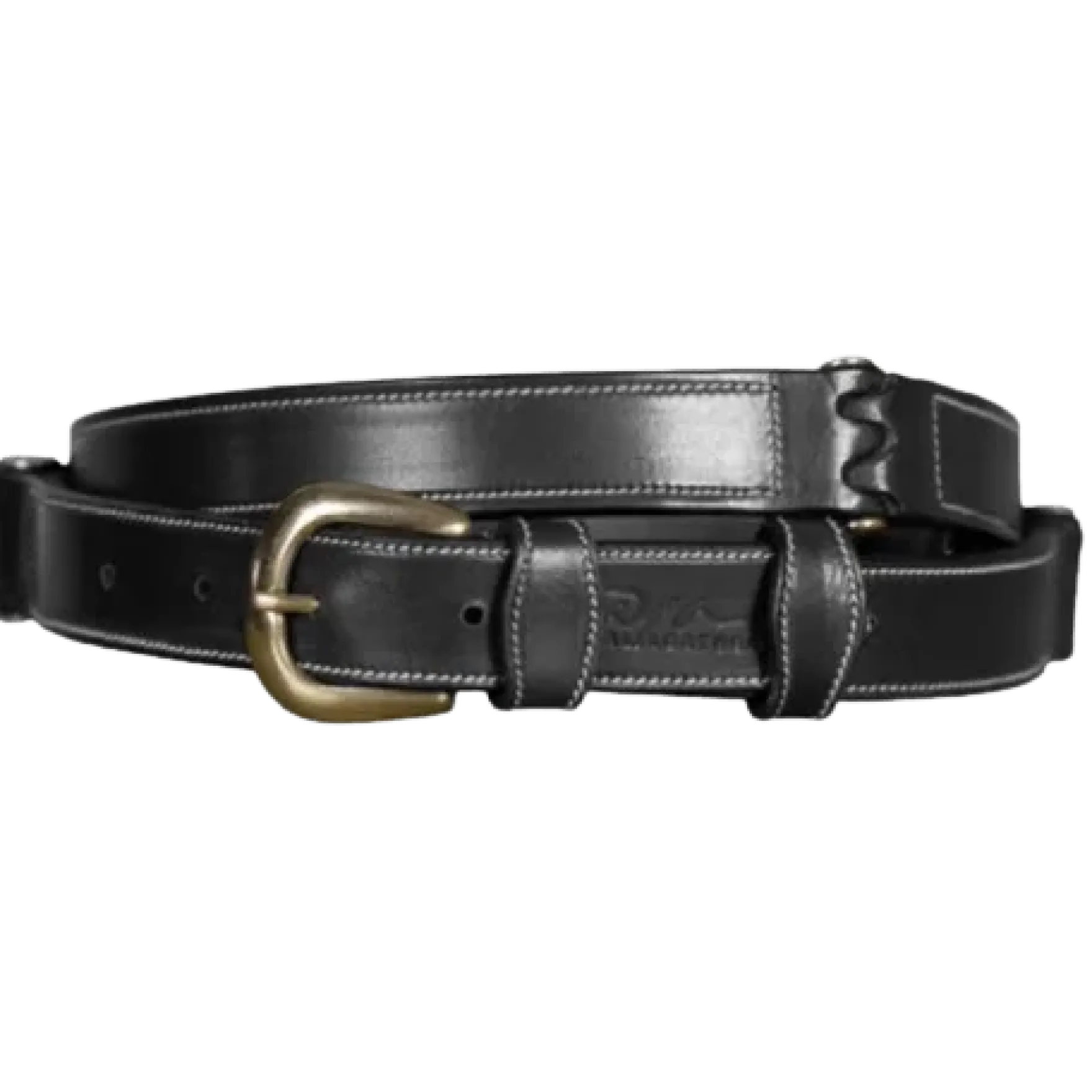Reitgürtel RLA Flat Leather, Glattleder