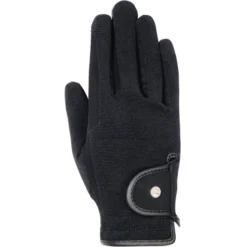 Reithandschuhe Unisex Professional Nubuk, Kunstleder
