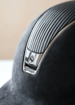 Reithelm Classic 2.0 Premium Alcantara Black, Top Leather, Trim + Blason Black Chrome