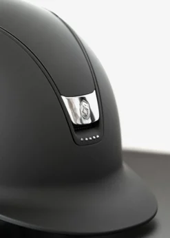 Reithelm Classic 2.0 Shadowmatt, Trim Matt, Blason Black Chrome, 5 Swarovski Hematite
