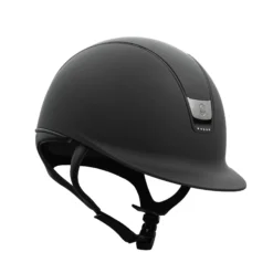 Reithelm Classic 2.0 Shadowmatt, Trim Matt, Blason Black Chrome, 5 Swarovski Hematite