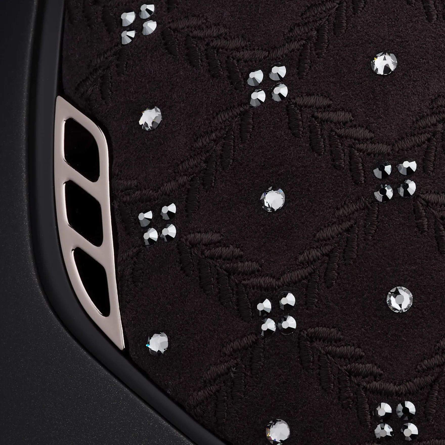 Reithelm Classic 2.0 Shadowmatt, Top Royal Flower Sw, Trim Matt Black, Blason Black Chrome
