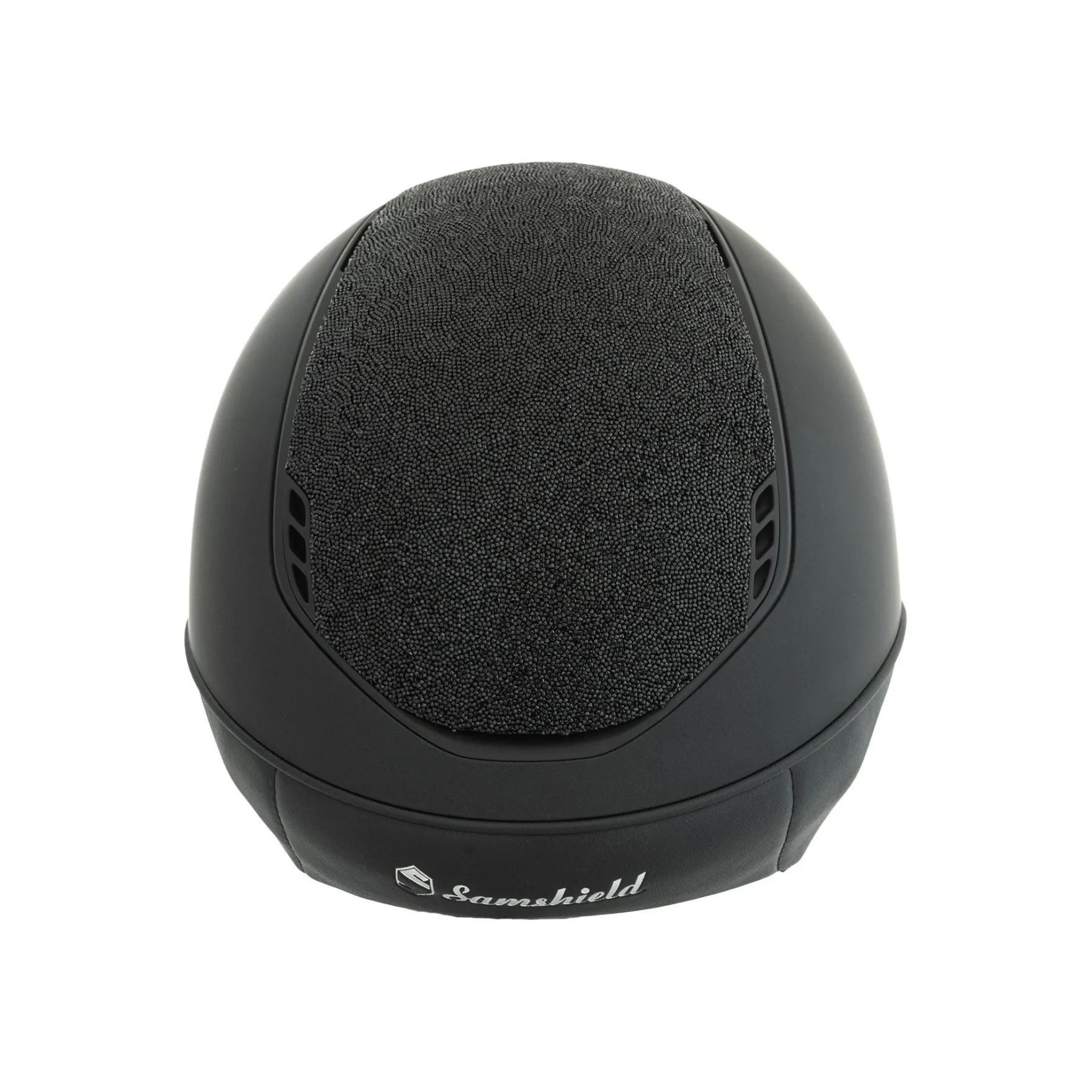 Reithelm Classic 2.0 Shadowmatt, Top Ultra Fine Rocks, Trim + Blason Matt Black