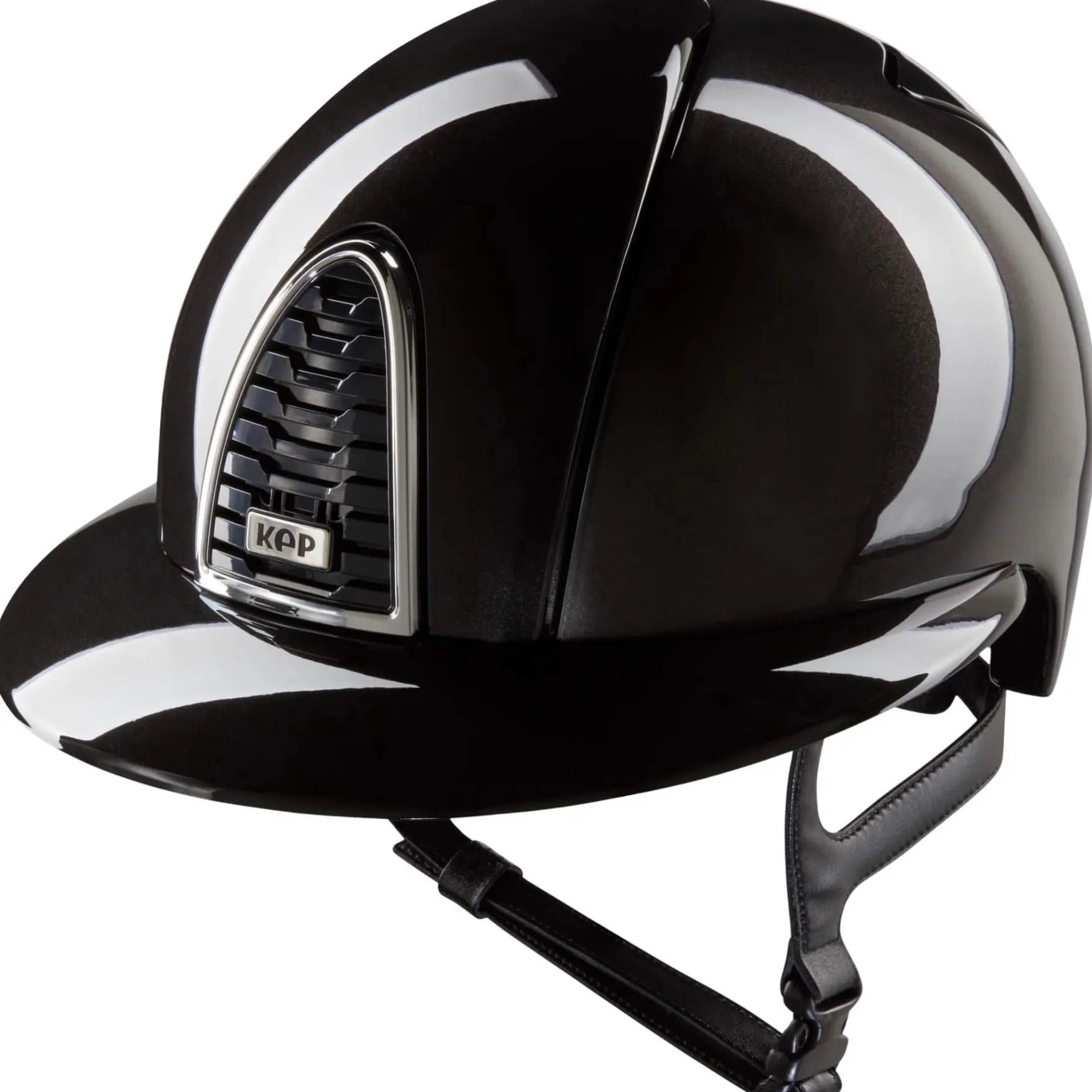Reithelm Cromo 2.0 Shine Front and Rear Shine mit Polo-Schirm
