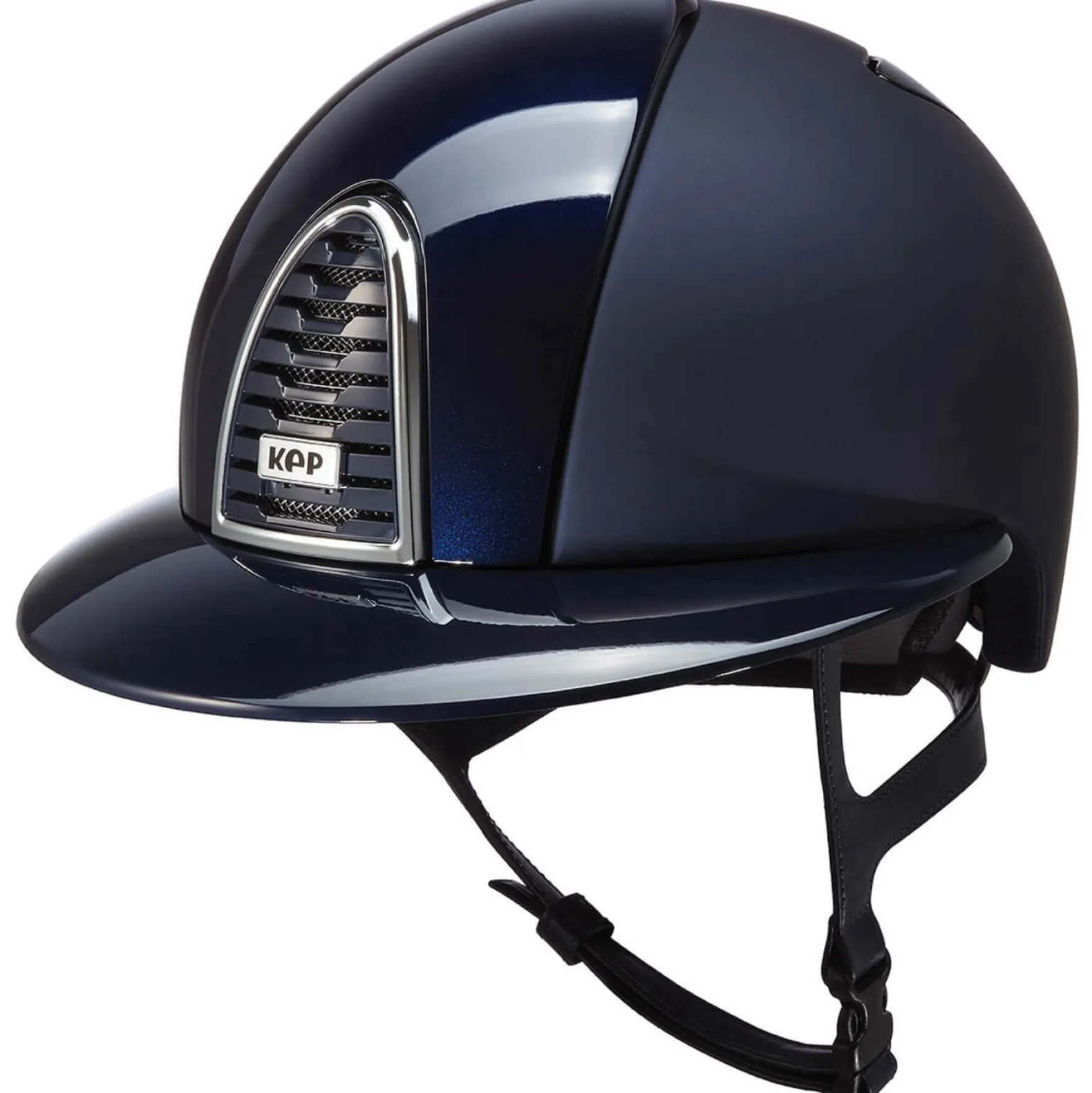 Reithelm Cromo 2.0 Textile/Polish Polo Visier