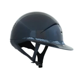 Reithelm Miss Shield 2.0 SG, Frontal Band Crystal Intarsia, Trim + Blason Black Chrome