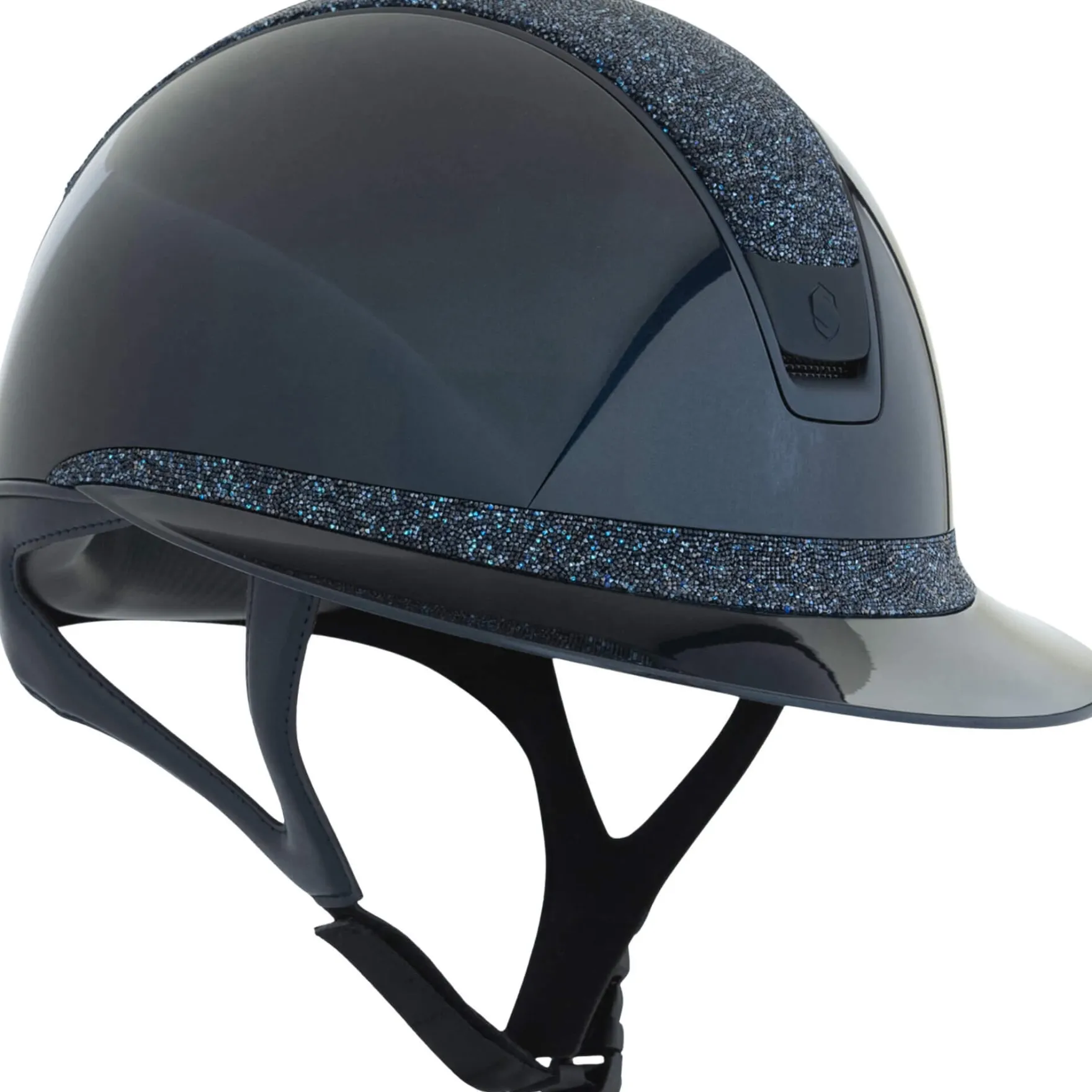 Reithelm Miss Shield 2.0 SG, Top+FB Ultra Fine Rocks Cosmic Nights, Trim+Blason Matt Blue