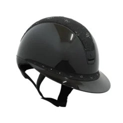 Reithelm Miss Shield 2.0 SG, Top + Frontal Band Spring Flower, Trim + Blason Matt Black