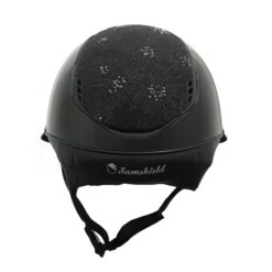 Reithelm Miss Shield 2.0 SG, Top + Frontal Band Spring Flower, Trim + Blason Matt Black