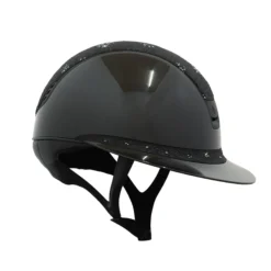 Reithelm Miss Shield 2.0 SG, Top + Frontal Band Spring Flower, Trim + Blason Matt Black