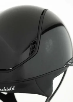 Reithelm Miss Shield 2.0 Shadowglossy, FB Glacier Crystal Black, Trim + Blason Matt Black