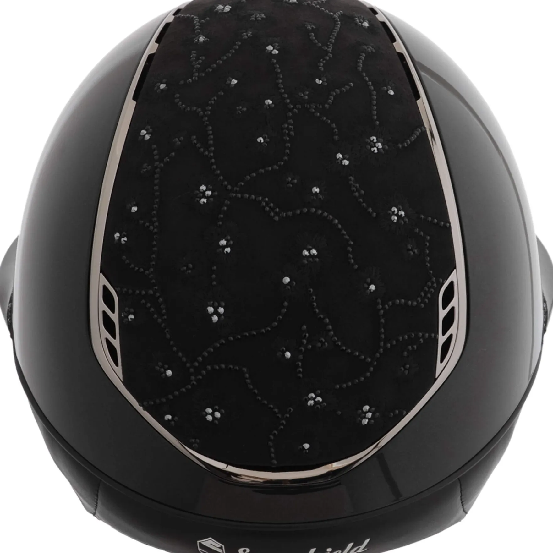 Reithelm Miss Shield 2.0 Shadowglossy, Top + FB Cherry Blossom, Trim + Blason Black Chrome