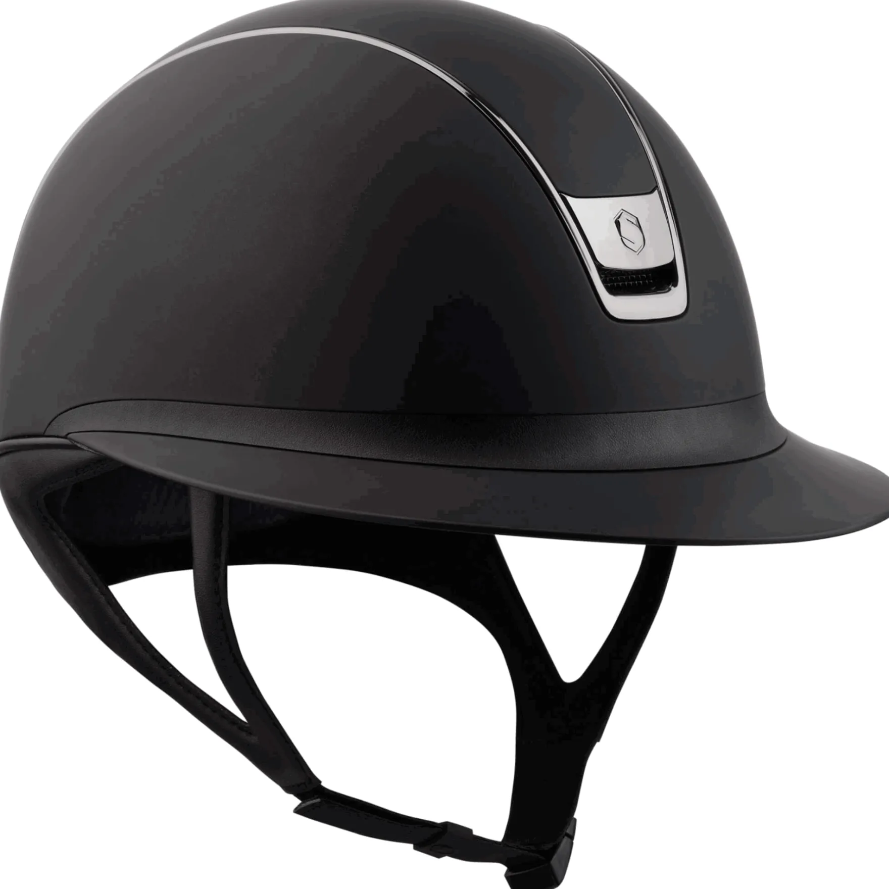 Reithelm Miss Shield 2.0 Shadowmatt, Top Paint, Trim + Blason Black Chrome