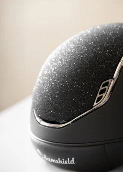 Reithelm Miss Shield 2.0 Shadowmatt, Top + FB Crystal Fabric, Trim + Blason Black Chrome