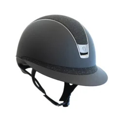 Reithelm Miss Shield 2.0 Shadowmatt, Top + FB Crystal Fabric, Trim + Blason Black Chrome